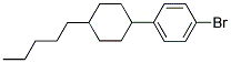 1-(4-BROMOPHENYL)-4-PENTYLCYCLOHEXANE Struktur