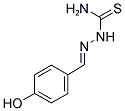 4-HYDROXYBENZALDEHYDE THIOSEMICARBAZONE Struktur