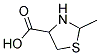 2-METHYL-1,3-THIAZOLIDINE-4-CARBOXYLIC ACID Struktur