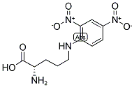 DELTA-DNP-L-ORNITHINE Struktur