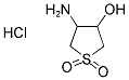 4-AMINO-1,1-DIOXO-TETRAHYDRO-1L6-THIOPHEN-3-OL HCL Struktur