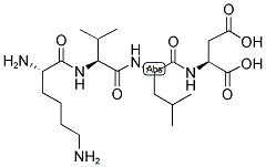 LYS-VAL-LEU-ASP Struktur