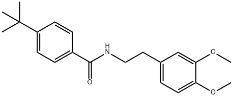 N-(2-(3,4-DIMETHOXYPHENYL)ETHYL)(4-(TERT-BUTYL)PHENYL)FORMAMIDE Struktur