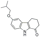 6-ISOBUTOXY-2,3,4,9-TETRAHYDRO-CARBAZOL-1-ONE Struktur