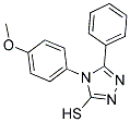 4-(4-METHOXYPHENYL)-5-PHENYL-4H-1,2,4-TRIAZOLE-3-THIOL Struktur