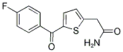 2-[5-(4-FLUOROBENZOYL)-2-THIENYL]ACETAMIDE Struktur