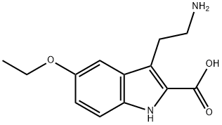 3-(2-AMINO-ETHYL)-5-ETHOXY-1H-INDOLE-2-CARBOXYLIC ACID Struktur