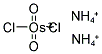 AMMONIUM CHLOR OSMATE Struktur