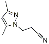 3-(3,5-DIMETHYL-PYRAZOL-1-YL)-PROPIONITRILE Struktur