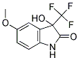 3-HYDROXY-5-METHOXY-2-OXO-3-(TRIFLUOROMETHYL)INDOLINE Struktur