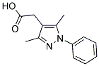 (3,5-DIMETHYL-1-PHENYL-1H-PYRAZOL-4-YL)-ACETIC ACID Struktur