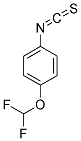 1-DIFLUOROMETHOXY-4-ISOTHIOCYANATO-BENZENE Struktur