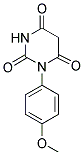 1-(4-METHOXYPHENYL)PYRIMIDINE-2,4,6(1H,3H,5H)-TRIONE Struktur