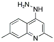 2,7-DIMETHYL-4-HYDRAZINOQUINOLINE Struktur