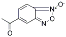 5-ACETYL-2,1,3-BENZOXADIAZOL-1-IUM-1-OLATE Struktur