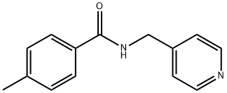 (4-METHYLPHENYL)-N-(4-PYRIDYLMETHYL)FORMAMIDE Struktur