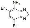 5,7-DIBROMO-2,1,3-BENZOTHIADIAZOL-4-AMINE Struktur