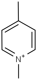 1,4-DIMETHYLPYRIDINIUM Struktur