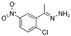 1-(2-CHLORO-5-NITROPHENYL)ETHAN-1-ONE HYDRAZONE Struktur