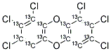 13C12-1,2,3,7,8,9-HEXACHLORODIBENZO-P-DIOXIN Struktur