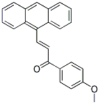 3-(9-ANTHRYL)-1-(4-METHOXYPHENYL)PROP-2-EN-1-ONE Struktur