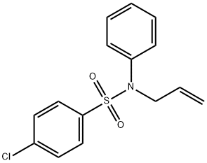 N-ALLYL-4-CHLORO-N-PHENYLBENZENESULFONAMIDE Struktur