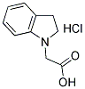 (2,3-DIHYDRO-1H-INDOL-1-YL)ACETIC ACID HYDROCHLORIDE Struktur