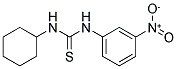 N-CYCLOHEXYL-N'-(3-NITROPHENYL)THIOUREA Struktur