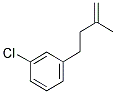 4-(3-CHLOROPHENYL)-2-METHYL-1-BUTENE Struktur