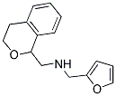 1-(3,4-DIHYDRO-1H-ISOCHROMEN-1-YL)-N-(2-FURYLMETHYL)METHANAMINE Struktur