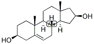 5-ANDROSTEN-3BETA,16BETA-DIOL Struktur