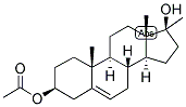 17ALPHA-METHYLANDROSTENDIOL MONOACETATE Struktur