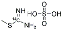 2-METHYL-2-THIOPSEUDO UREA SULFATE, [14C] Struktur