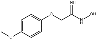 1-(HYDROXYIMINO)-2-(4-METHOXYPHENOXY)ETHYLAMINE Structure