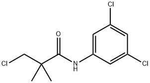 3-CHLORO-N-(3,5-DICHLOROPHENYL)-2,2-DIMETHYLPROPANAMIDE Struktur