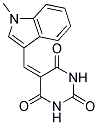 5-[(1-METHYL-1H-INDOL-3-YL)METHYLENE]PYRIMIDINE-2,4,6(1H,3H,5H)-TRIONE Struktur