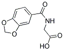 [(1,3-BENZODIOXOL-5-YLCARBONYL)AMINO]ACETIC ACID Struktur