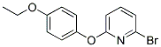 2-BROMO-6-(4-ETHOXYPHENOXY)PYRIDINE Struktur