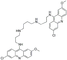 ACRIDINE HOMODIMER Struktur