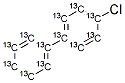 13C12-4-CHLOROBIPHENYL Struktur