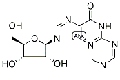 N2-(DIMETHYLAMINO)METHYLENE)-GUANOSINE Struktur