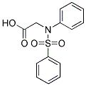 2-[(PHENYLSULFONYL)ANILINO]ACETIC ACID Struktur