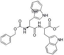 CBZ-L-TRP-TRP METHYL ESTER Struktur