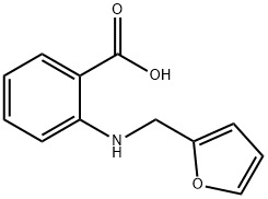 2-[(2-FURYLMETHYL)AMINO]BENZOIC ACID Struktur