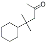 4-CYCLOHEXYL-4-METHYL-PENTAN-2-ONE Struktur