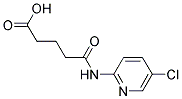 5-[(5-CHLOROPYRIDIN-2-YL)AMINO]-5-OXOPENTANOIC ACID Struktur