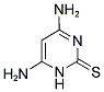 4,6-DIAMINOPYRIMIDINE-2(3H)-THIONE Struktur