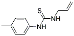 N-ALLYL-N'-(4-METHYLPHENYL)THIOUREA Struktur