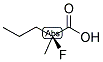 (S)-2-FLUORO-2-METHYLPENTANOIC ACID Struktur