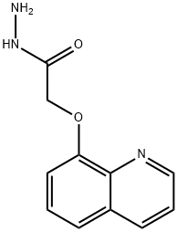 2-(QUINOLIN-8-YLOXY)ACETOHYDRAZIDE Struktur